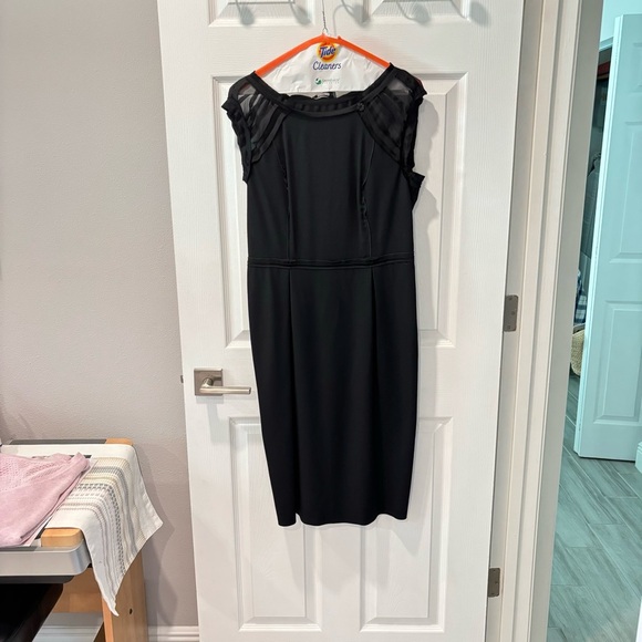 Alberta Ferretti black‎ dress size 8 - Picture 3 of 15